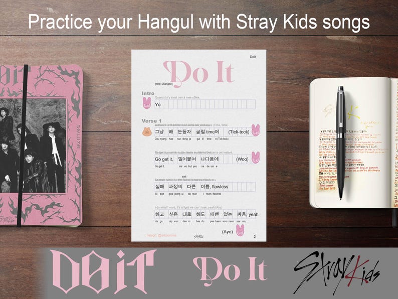 Stray Kids – Do It [Accordéon Ver.] SKZ IT Tape – Album K-pop Avec Inclusions