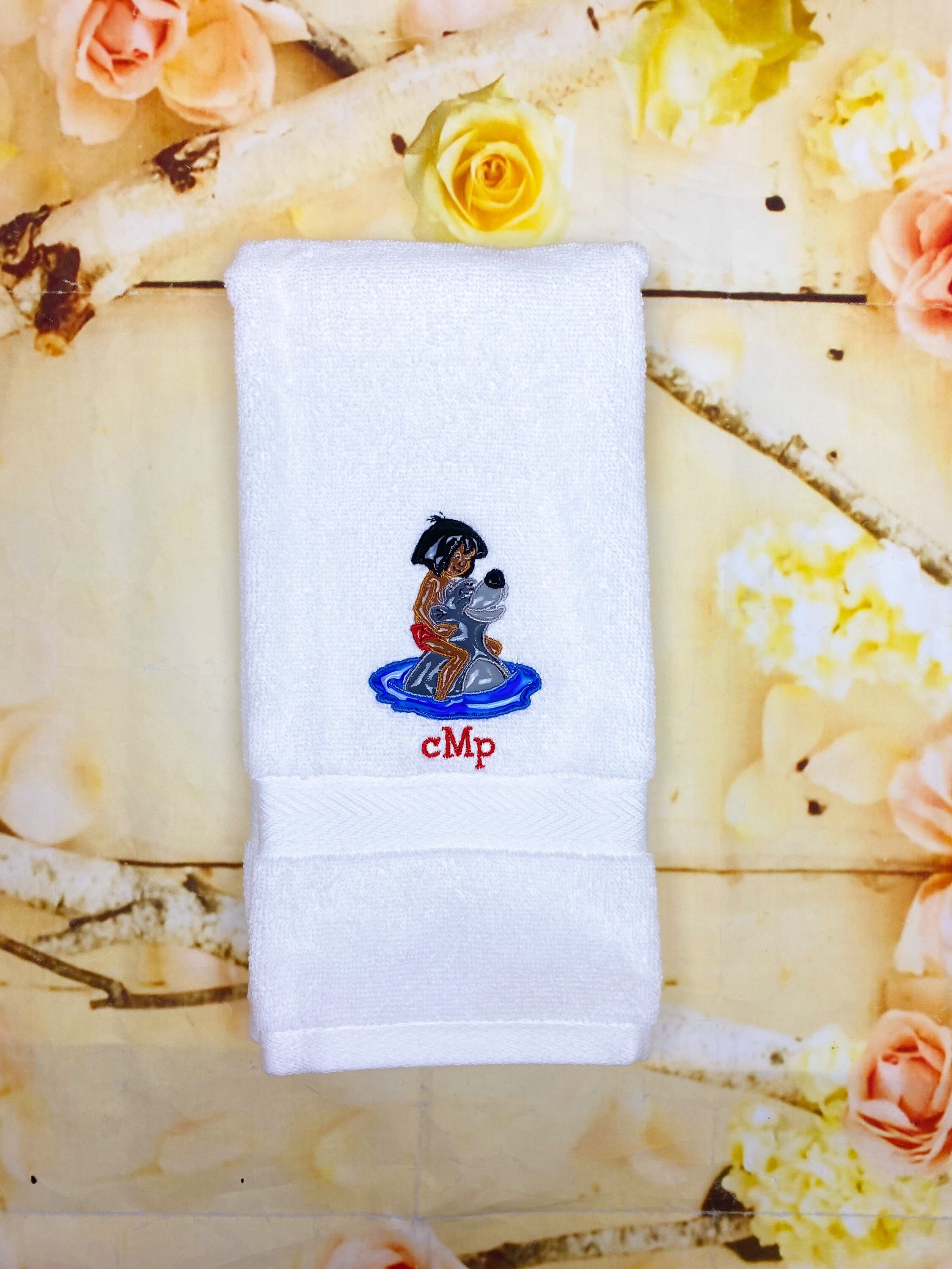Jungle Book Inspired Towel Set Mowgli Bathroom Towels Jungle Etsy
