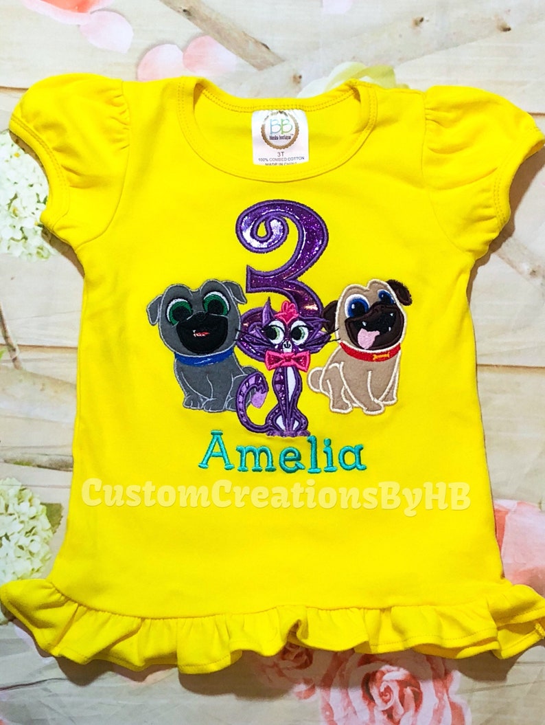 Get Puppy Dog Pals Birthday Shirt Pics