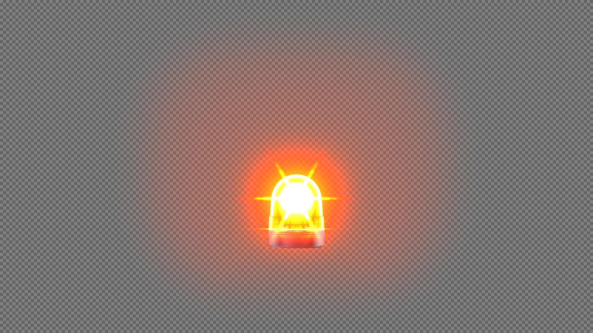 Alert Light Animation Spinning Alert Lights | Looping 3-pack | Animated Overlay VFX ...