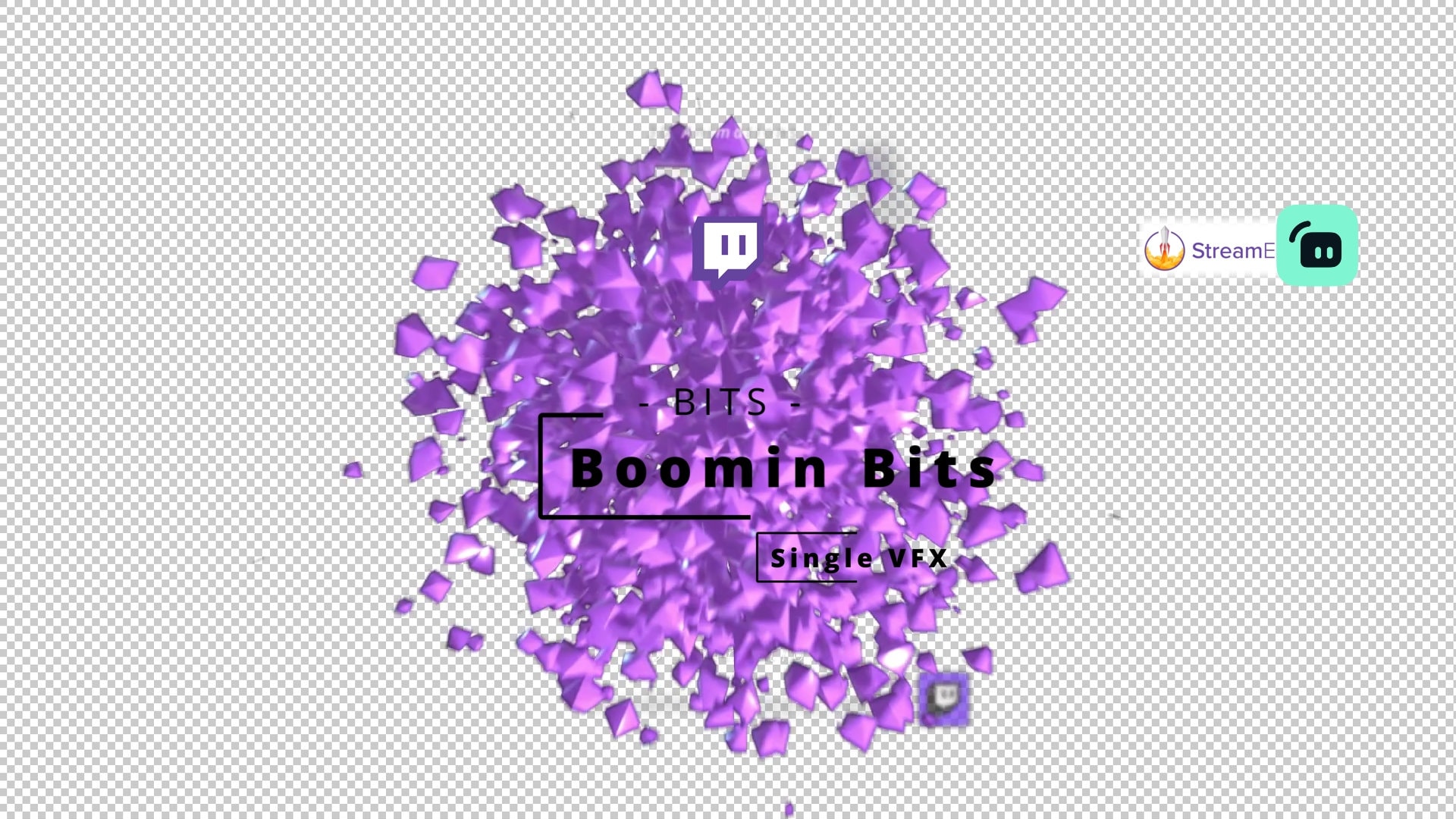Boomin Bits - Animated Bits Overlay | Twitch Enhancement | Single VFX ...