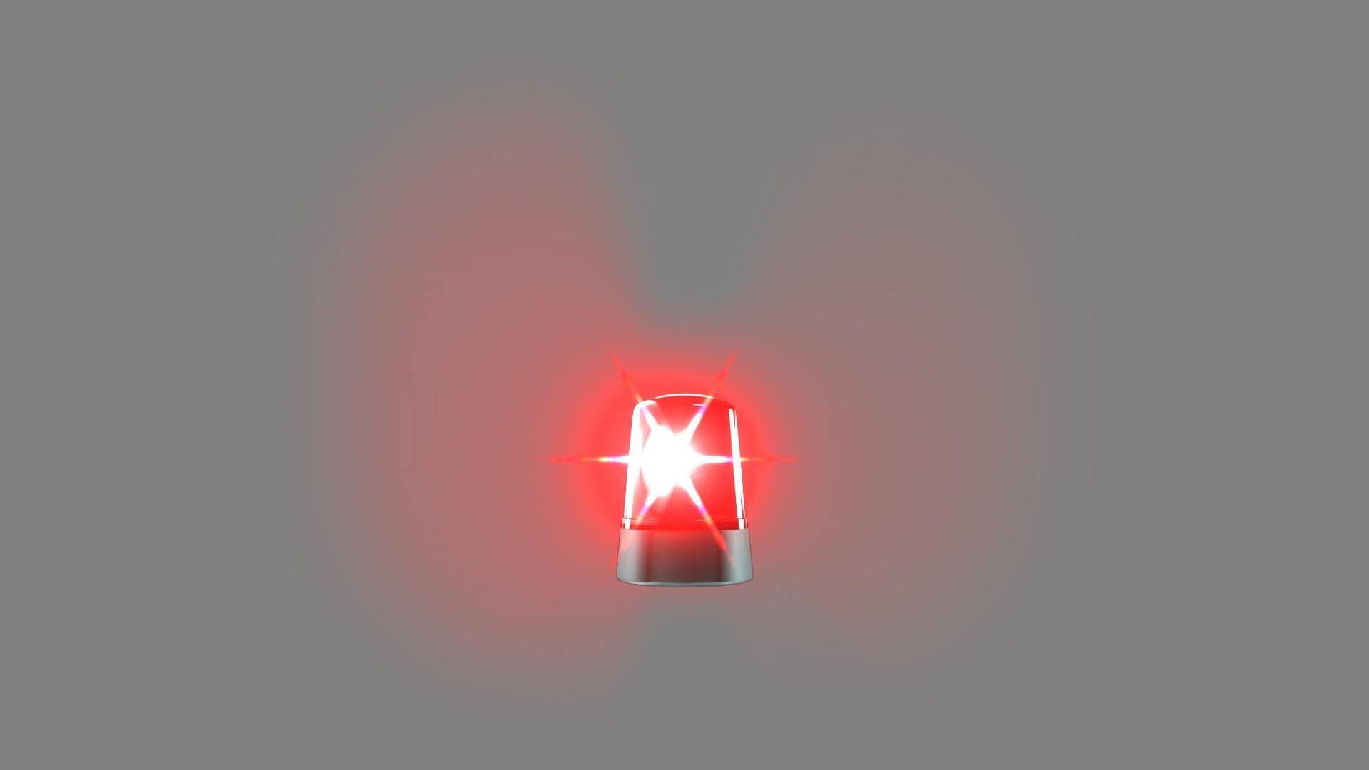 Alert Light Animation Spinning Alert Lights | Looping 3-pack | Animated Overlay VFX ...