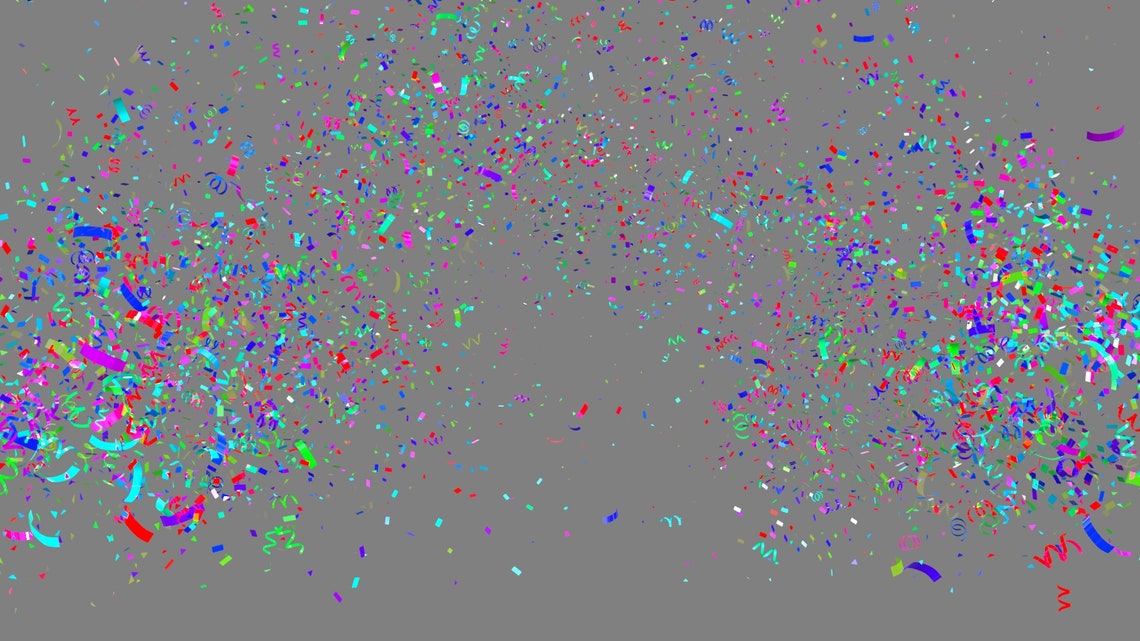 Confetti Cannon - Animated Overlay | Single VFX for Twitch ...