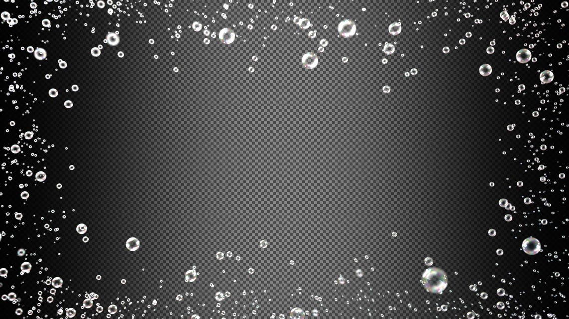 Bubble Border | Looping Overlay | Animated Stream Decoration for Twitch ...