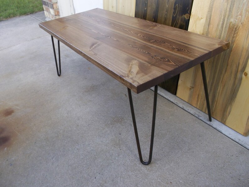 Hairpin Legs 1/2 Round Solid Table Legs Steel Legs Etsy