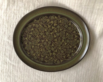 Mid Century CA Stoneware Franciscan Madeira 13" Serving Platter