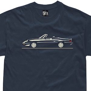 Τ-shirt for Alfa Romeo Spider fans,  Series 3 Quadrifoglio Verde veloce