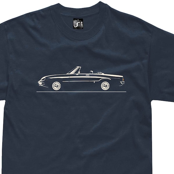 Τ-shirt for Alfa Romeo Spider fans,  Series 2 Coda Tronca