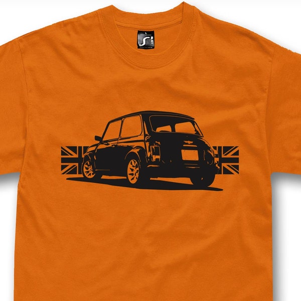 T-shirt for mini cooper fans Classic british car t-shirt S - 5XL