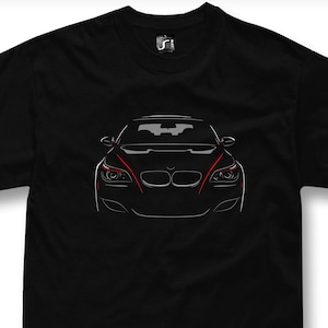 T-Shirt for bmw 5 e60 fans M5 tshirt - sweatshirt - hoodie
