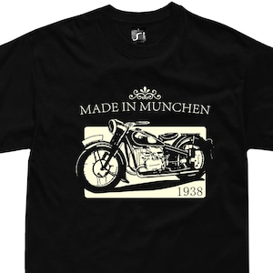 T-shirt for Classic bmw Moto R71 Motorbike Tshirt Tee Oldschool Custom r75 - sweatshirt - hoodie gift