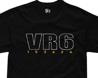 VR6 Tshirt classic 6 Zylinder Motor T-Shirt - Sweatshirt - Hoodie