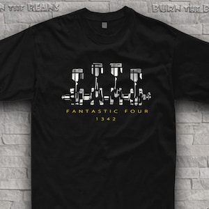 Four cylinder Engine t-shirt vtec jdm piston nismo m3 opc Engineer mechanic motor petrolhead tshirt