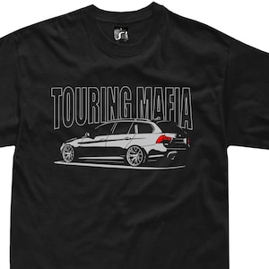 tshirt for bmw e91 touring fans 320 330 station wagon estate tshirt - longsleeve - hoodie S - 5XL