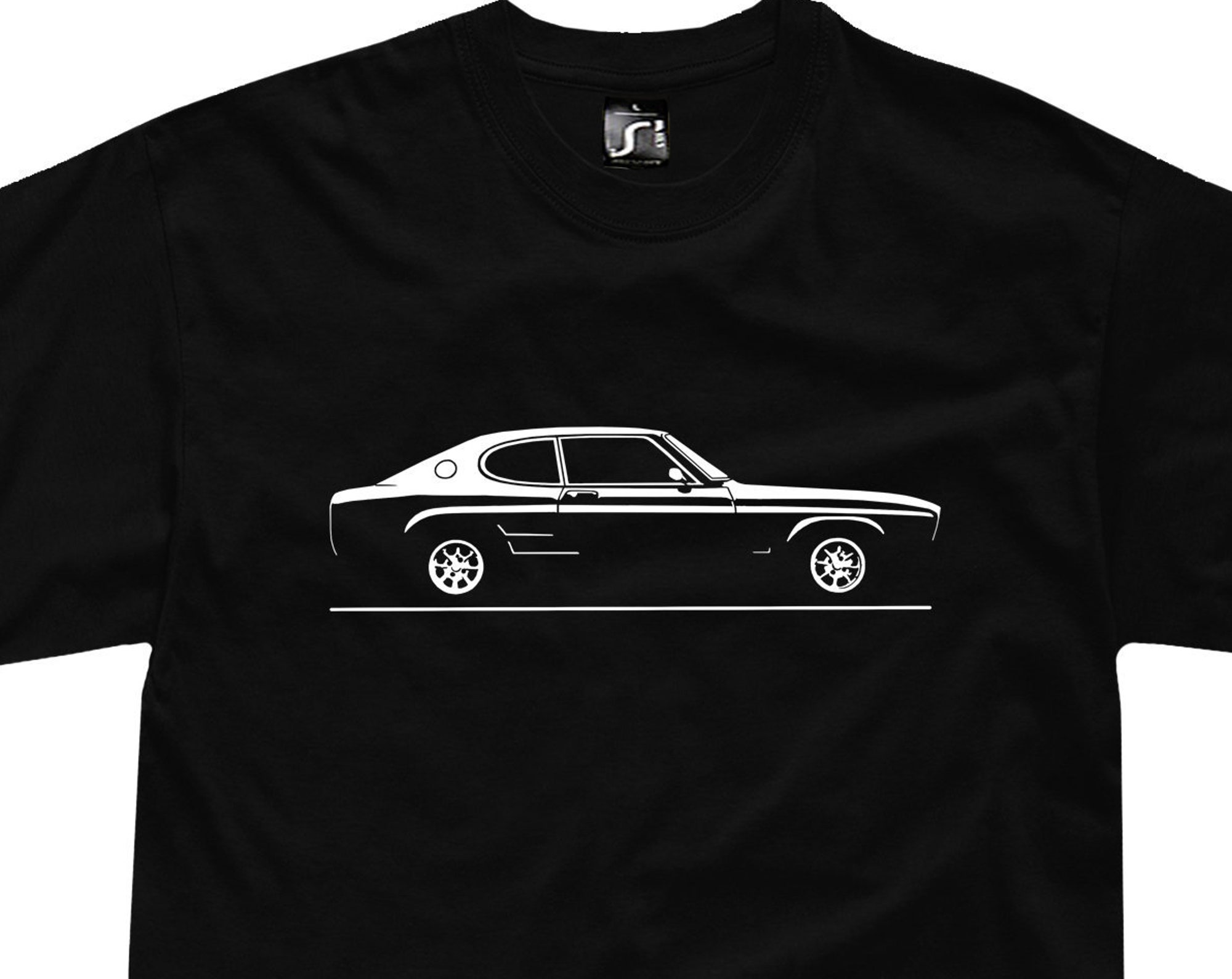 Discover Ford Capri Mk1 Voiture Ancienne T-Shirt