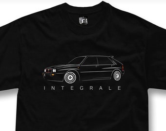 Classic Lancia Delta integrale tshirt rally wrc HF 16V tshirt - sweatshirt - hoodie
