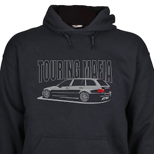 tshirt for bmw e46 touring fans 320 330 station wagon estate tshirt - longsleeve - hoodie S - 5XL