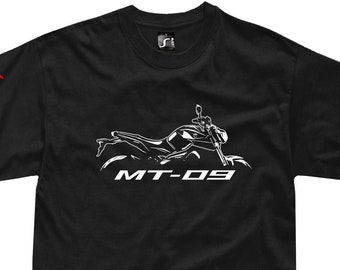 T-shirt for Yamaha  MT-09 900 fans Fz-09 mt09 tshirt - hoodie