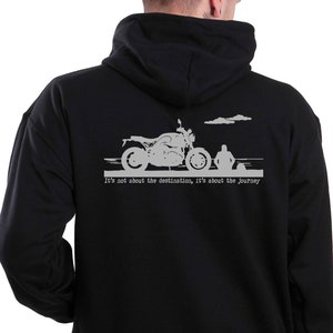 BMW R NINE T カスタム ブラック T シャツ - スウェットシャツ - パーカー