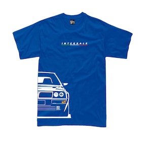 クラシック ランチア デルタ HF インテグラーレ ファン向け T シャツ - 5 色