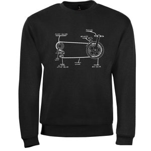 Funny cycling t-shirt Rider Gift Bikers bicycle gift long sleeve tshirt - sweatshirt - hoodie