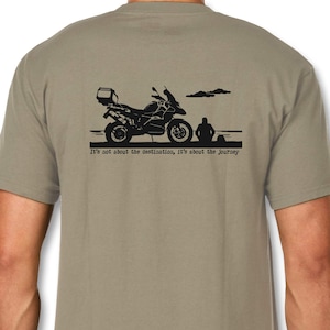 T-shirt pour les fans de moto aventure BMW gs 6 couleurs S - 5XL