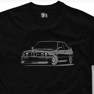 Tshirt für klassische bmw m3 e30-fans klassische deutsche Sportwagen-T-Shirt langarm Sweatshirt Hoodie