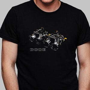 Carburators Oldschool Vintage T Shirt Weber 40 45 Turbo Alfa tshirt S - 5XL