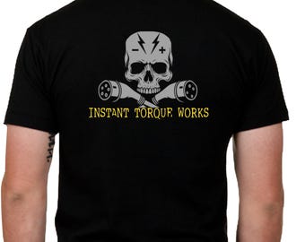 Electric Car Enthusiast EV Driver Shirt | instant torque works - sweatshirt - hoodie