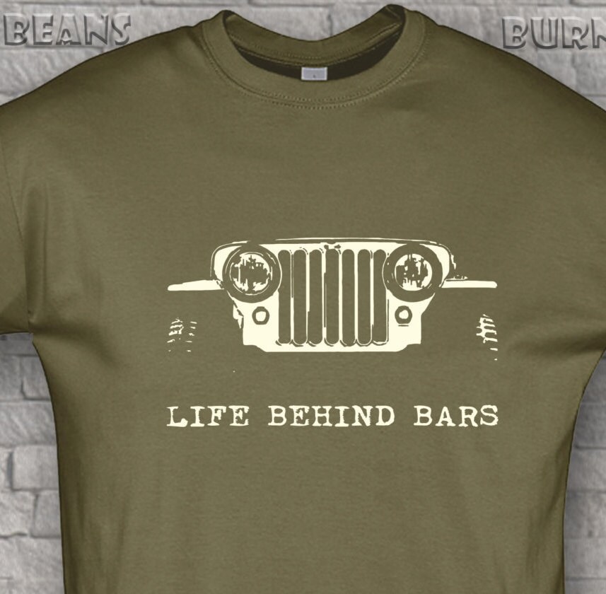 T-shirt 4X4 off Willys Funny Gift Life 