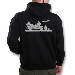 Goldwing T-shirt Gold Wing 1200 1500 gl 1800 toermotor T-shirt + sweater + hoodie afbeelding 3
