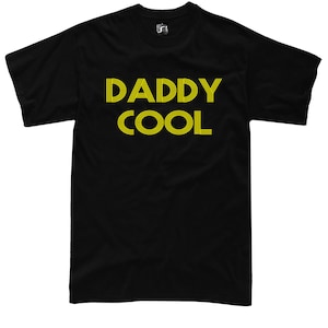 Daddy Cool Tshirt Dad Gift  Funny Disco Funky  Fathers Baby New Born Birthday t-shirt S - 5XL