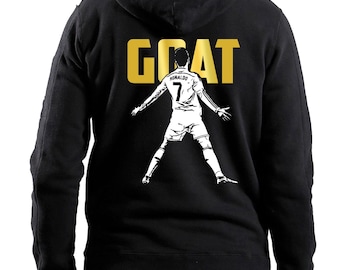 ロナウド クリスティアーノ CR7 GOAT ポルトガル Tシャツ スウェットシャツ パーカー + キッズサイズ