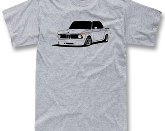 Klassiek t-shirt voor bmw 2002 fans 