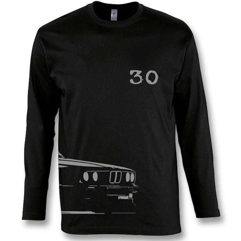 Drive The Classic BMW E30 M3. T-shirt In Heather Grey Colour - Foto 9