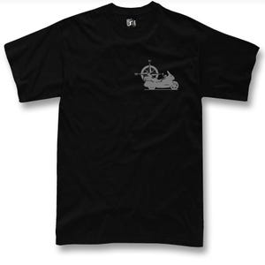 Goldwing T-shirt Gold Wing 1200 1500 gl 1800 toermotor T-shirt + sweater + hoodie afbeelding 2