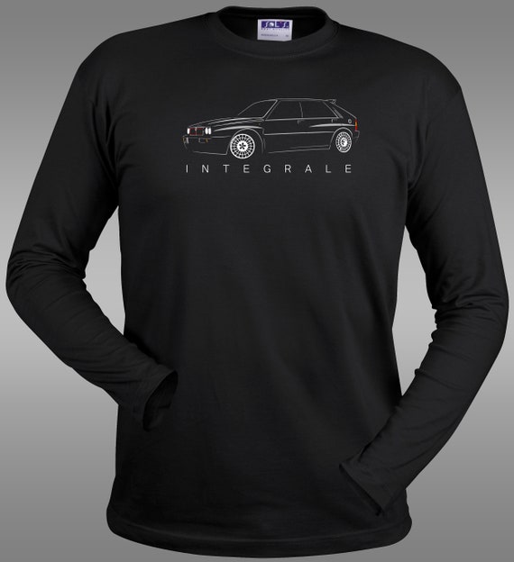 クラシック ランチア デルタ インテグラーレ Tシャツ ラリー WRC HF 
