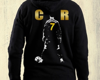 Ronaldo-t-shirt Cristiano CR7 Goat Portugal met lange mouwen, sweater, hoodie + T-shirts voor kindermaten!