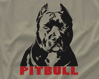 Pitbull dog t-shirt pit bull Terrier pit bull S - 5XL