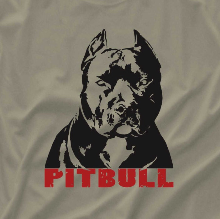 Pitbull Dog T-shirt Pit Bull Terrier Pit Bull S - 5XL - Etsy