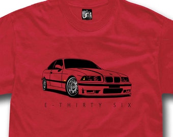 Τ-shirt design for BMW Ε36 fans m3 320 325 classic tshirt  S - 5XL