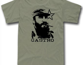Fidel-Castro-T-Shirt – Design der Kubanischen Revolution