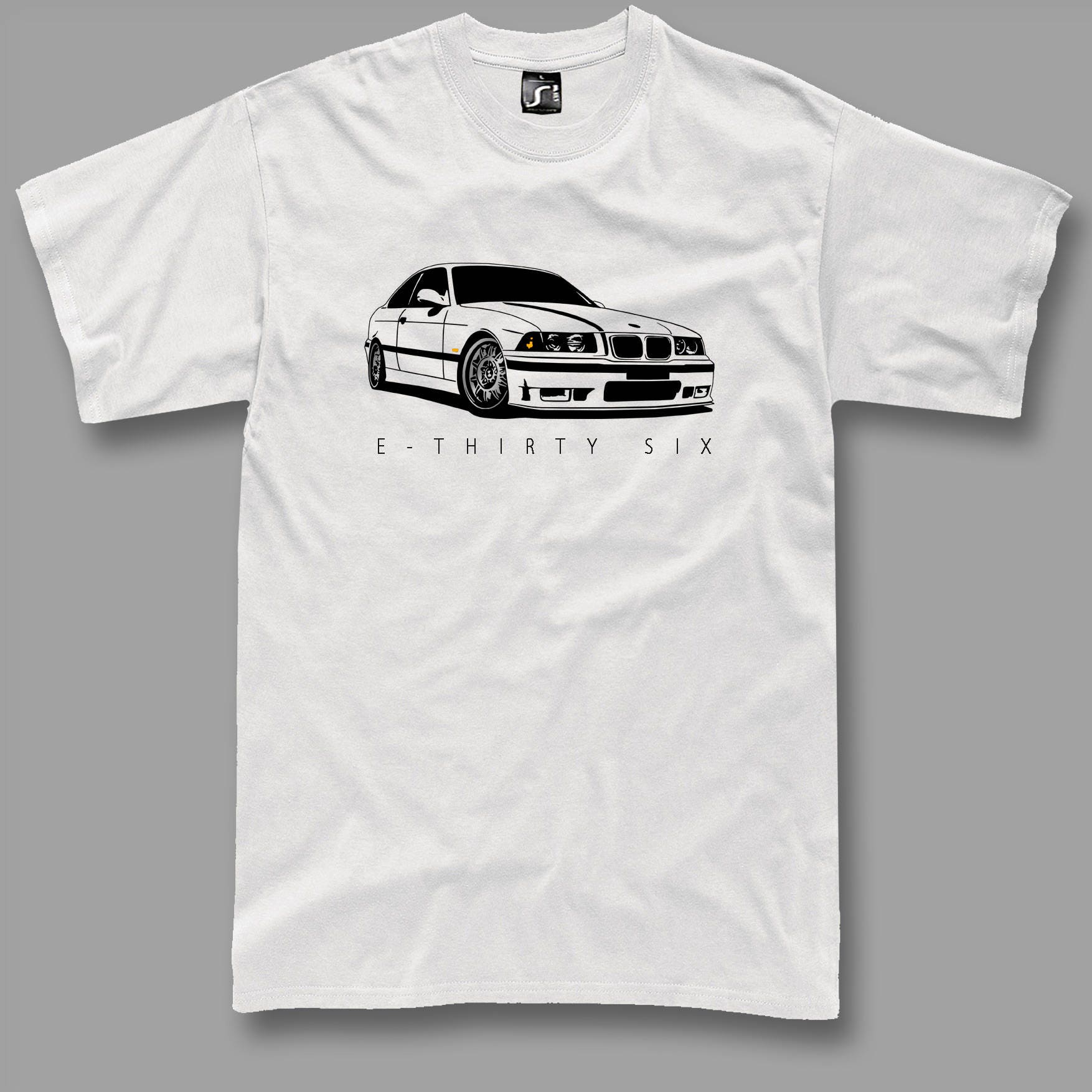T-shirt BMW M3 E36 Grand Drift Auto - Édition Limitée, Taille S, Blanc, Coton