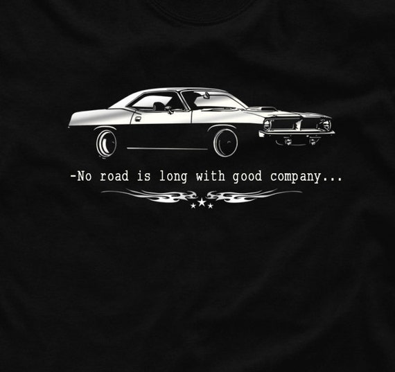 American Classic Cuda Muscle Car Hoodie for Men