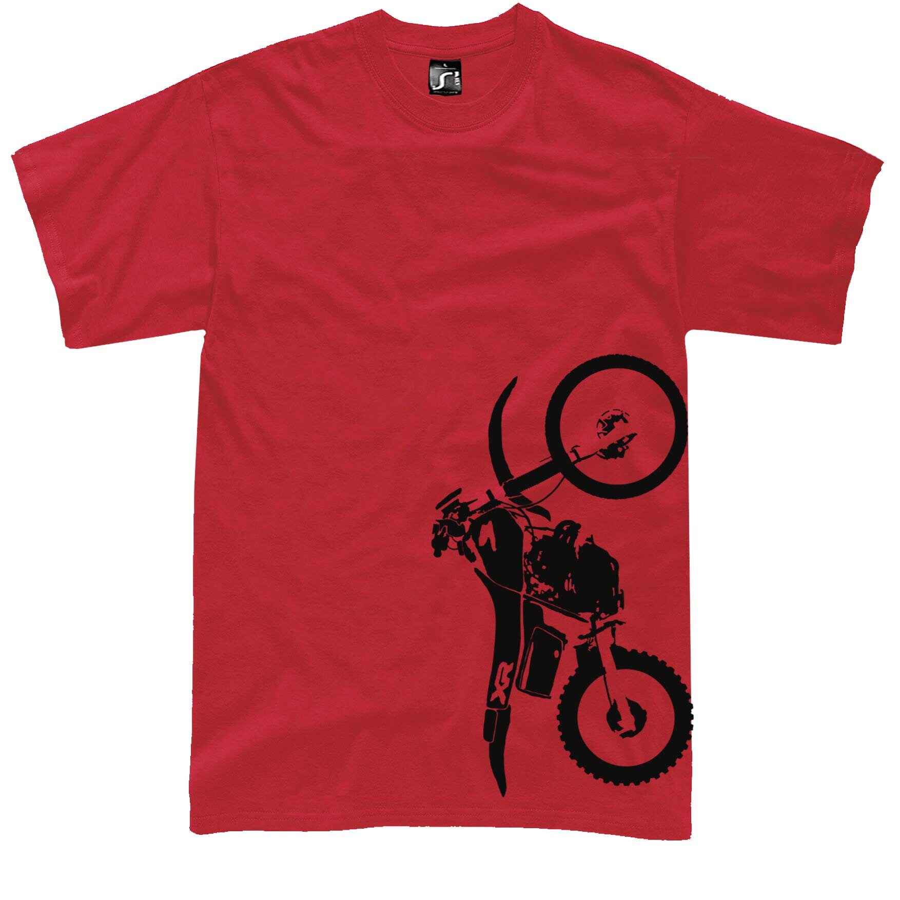 Tシャツ・カットソー HONDA MOTORCYCLE Vintage Cutoff Tshirt Red Honda vintage motorcycle T-shirt for Honda X-ADV