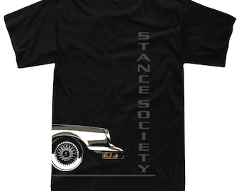 Stance Society T-Shirt  911 Boxer Engine Car Culture | Low Stance  Tee | JDM Euro Tuning Gift  Petrolheads
