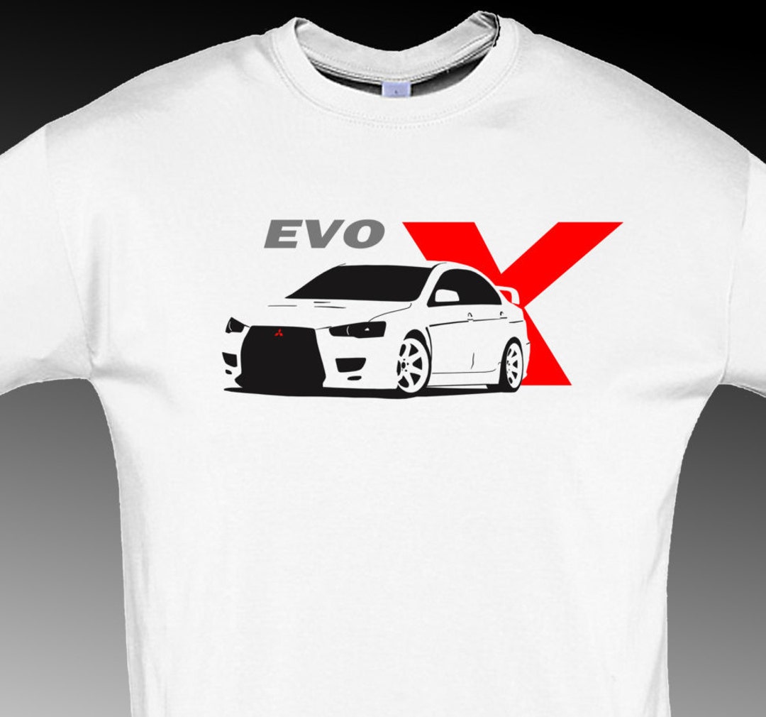 Men's Mitsubishi Evo 8 2003 Retro T-Shirt - Quality Cotton Tee Car Enthusiast Gift