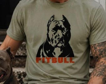 Pitbull Dog T-Shirt, American Pit Bull Terrier Tee, Bully Breed Gift