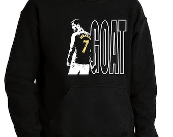 Ronaldo-shirt Cristiano CR7 Goat Portugal volwassenen + kindermaten!!