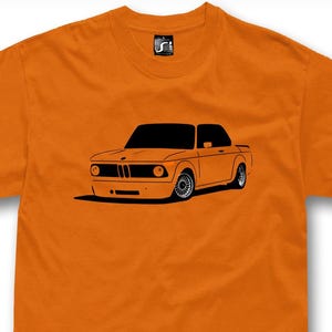Klassisches T-Shirt für BMW 2002 Fans 2002tii 1602ti 1802 02 Tshirt 4 Farben S - 5XL